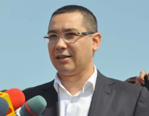 Ponta: Susţin reducerea mandatului preşedintelui, dar nu ştiu dacă poţi interzice ocuparea unui post